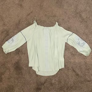 Off the shoulder top